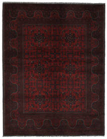 絨毯 オリエンタル アフガン Khal Mohammadi 156X200 ブラック (ウール, アフガニスタン)