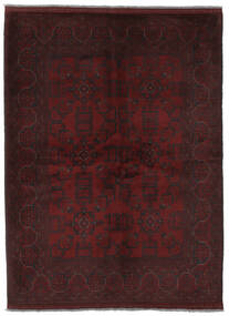  Oriental Afghan Khal Mohammadi Rug 146X200 Black Wool, Afghanistan Carpetvista
