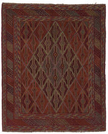  Kilim Golbarjasta Rug 153X185 Wool Black/Brown Small Carpetvista