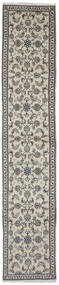  Orientalischer Nain Teppich 77X397 Läufer Dunkelgelb/Gelb Wolle, Persien/Iran Carpetvista
