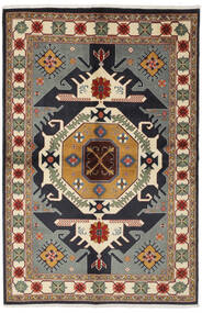  Persischer Ardebil Fine Teppich 140X213 Braun/Schwarz (Wolle, Persien/Iran)