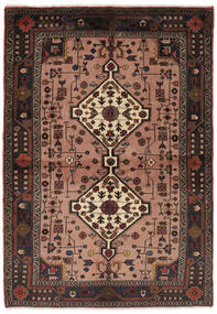  150X220 Medallion Small Hamadan Rug Wool, Carpetvista