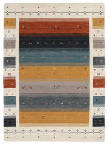  140X200 Small Loribaf Loom Designer Rug - Multicolor Wool, 
