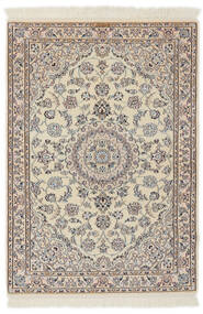 97X150 Nain Fine 9La Teppich Orientalischer Beige/Braun (Wolle, Persien/Iran) Carpetvista