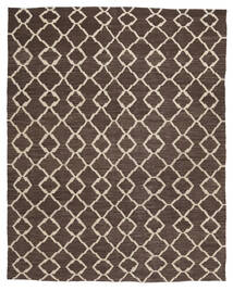 188X234 Kelim Modern Teppich Moderner Braun/Schwarz (Wolle, Afghanistan) Carpetvista