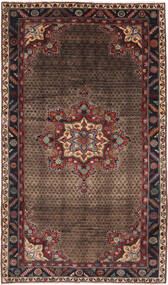  Persian Hamadan Rug 165X280 Black/Brown Carpetvista
