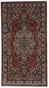 絨毯 ペルシャ バクティアリ 158X291 廊下 カーペット ブラック/茶色 (ウール, ペルシャ/イラン)