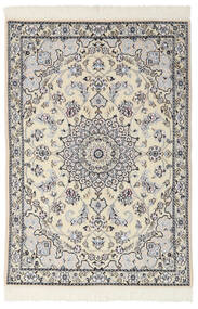  Persian Nain Fine 9La Rug 88X126 Grey/Beige (Wool, Persia/Iran)