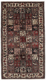  Oriental Bakhtiari Rug 170X303 Runner
 Black/Brown Wool, Persia/Iran Carpetvista