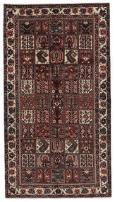  Oriental Bakhtiari Rug 161X291 Runner
 Black/Brown Wool, Persia/Iran Carpetvista