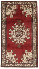  Hamadan Rug 185X330 Persian Wool Dark Red/Black Carpetvista