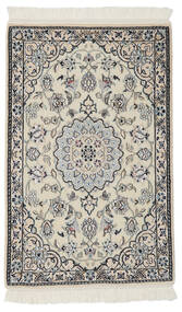  Nain Fine 9La Rug 62X97 Persian Wool Beige/Dark Grey Small Carpetvista