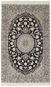 絨毯 オリエンタル ナイン Fine 9La 129X207 ブラック/茶色 (ウール, ペルシャ/イラン)
