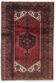  Persialainen Hamadan Matot 104X155 Musta/Tummanpunainen Carpetvista