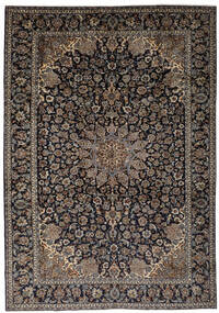 絨毯 オリエンタル ナジャファバード 263X387 ブラック/茶色 大きな (ウール, ペルシャ/イラン)