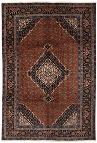 201X290 Ardebil Rug Oriental Black/Dark Red (Wool, Persia/Iran) Carpetvista