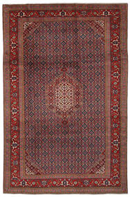  Orientalsk Ardebil Teppe 193X305 Mørk Rød/Svart Ull, Persia/Iran Carpetvista