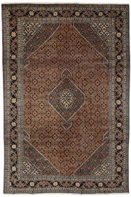  Persian Ardebil Rug 193X294 Black/Brown Carpetvista
