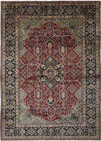 絨毯 オリエンタル ナジャファバード 293X408 ブラック/茶色 大きな (ウール, ペルシャ/イラン)