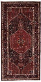  Persialainen Toiserkan Matot 145X287 Musta/Tummanpunainen Carpetvista