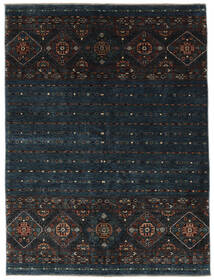  Shabargan Rug 155X206 Wool Black Small Carpetvista