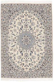  Persischer Nain Fine 9La Teppich 117X169 Beige/Dunkelgrau (Wolle, Persien/Iran)
