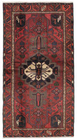  106X196 Medallion Small Hamadan Rug Wool, Carpetvista