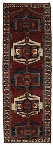 134X414 絨毯 オリエンタル シラーズ 廊下 カーペット ブラック/茶色 (ウール, ペルシャ/イラン) Carpetvista