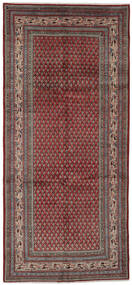  Saruk Mir Tappeto 153X337 Persiano Di Lana Rosso Scuro/Nero Piccolo Carpetvista