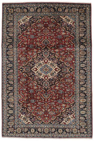  Persischer Najafabad Teppich 210X314 Schwarz/Braun (Wolle, Persien/Iran)