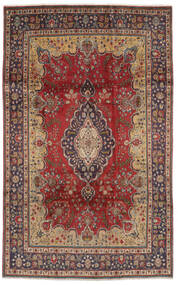 186X300 絨毯 タブリーズ オリエンタル ダークレッド/茶色 (ウール, ペルシャ/イラン) Carpetvista