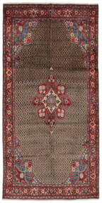 155X308 絨毯 オリエンタル コリアイ 廊下 カーペット 茶色/ブラック (ウール, ペルシャ/イラン) Carpetvista