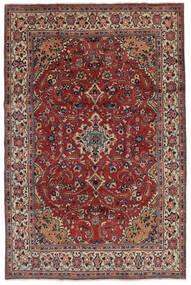  Persischer Mahal Teppich 207X319 Dunkelrot/Schwarz (Wolle, Persien/Iran)