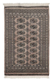 80X122 Pakistan Bokhara 2Ply Rug Oriental Brown/Black (Wool, Pakistan) Carpetvista