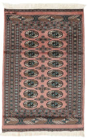 77X114 絨毯 パキスタン ブハラ 2Ply オリエンタル ブラック/茶色 (ウール, パキスタン) Carpetvista