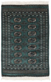  Orientalischer Pakistan Buchara 2Ply Teppich 78X115 Schwarz/Dunkelgrau Wolle, Pakistan Carpetvista