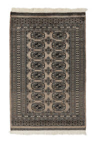 77X121 Pakistan Bokhara 2Ply Rug Oriental Brown/Black (Wool, Pakistan) Carpetvista