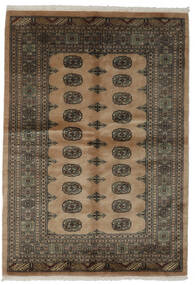 142X203 絨毯 パキスタン ブハラ 3Ply オリエンタル 茶色/ブラック (ウール, パキスタン) Carpetvista