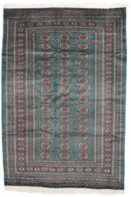  パキスタン ブハラ 2Ply 絨毯 159X229 ウール ブラック/ダークグレー 小 Carpetvista