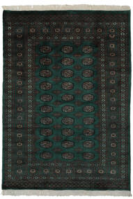 185X260 Pakistan Buchara 3Ply Teppich Orientalischer Schwarz (Wolle, Pakistan) Carpetvista