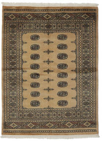 143X191 絨毯 パキスタン ブハラ 3Ply オリエンタル 茶色/ブラック (ウール, パキスタン) Carpetvista