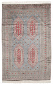 絨毯 オリエンタル パキスタン ブハラ 2Ply 155X239 茶色/ダークグレー (ウール, パキスタン)