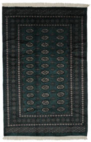 160X241 Pakistan Buchara 3Ply Teppich Orientalischer Schwarz (Wolle, Pakistan) Carpetvista