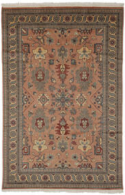 絨毯 オリエンタル パキスタン ブハラ 2Ply 185X274 茶色/ブラック (ウール, パキスタン)