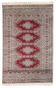 絨毯 オリエンタル パキスタン ブハラ 2Ply 78X120 茶色/ダークレッド (ウール, パキスタン)
