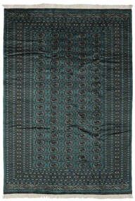 絨毯 パキスタン ブハラ 2Ply 185X271 ブラック (ウール, パキスタン)