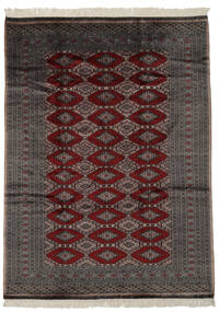 187X244 Pakistan Bokhara 3Ply Rug Oriental Black/Brown (Wool, Pakistan) Carpetvista