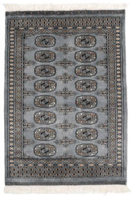 76X112 絨毯 オリエンタル パキスタン ブハラ 2Ply ダークグレー/ブラック (ウール, パキスタン) Carpetvista