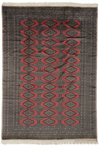 絨毯 パキスタン ブハラ 2Ply 190X263 ブラック/ダークレッド (ウール, パキスタン)