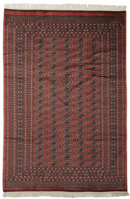 Pakistan Buchara 2Ply Teppich 188X269 Schwarz/Dunkelrot Wolle, Pakistan Carpetvista